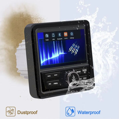 Waterproof Bluetooth Marine Stereo Radio-1